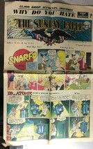 THE SUNDAY PAPER #4 (1972) scarce newspaper with color underground comix - £38.92 GBP