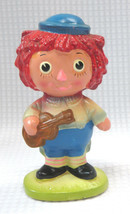 Vintage Raggedy Ann Andy Figurine MADE IN JAPAN Boy Friend Doll Big Eyes Figure - £11.79 GBP