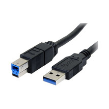 Startech.Com USB3SAB6BK 6FT Usb 3.0 A To B Cable Superspeed Usb Type B Printer C - £31.10 GBP