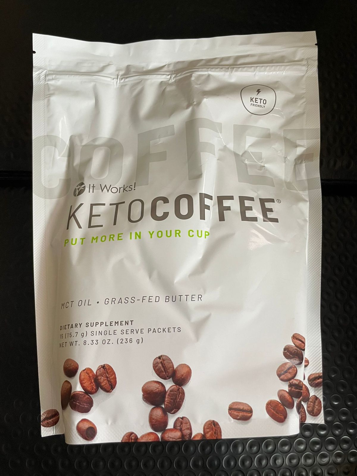 It Works! Keto Coffee 15 Packets Bag Ships - Free Shipping! - $46.99