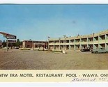 New Era Motel &amp; Restaurant Postcard WAWA Ontario - $9.90
