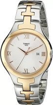 NEW* TISSOT &quot;T-12&quot; T0822102203800 Woman&#39;s White Dial Two-Tone MSRP $575 - £444.44 GBP