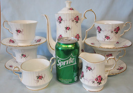 Princess House Hammersley Windsor Roses Tea Set with Sugar, Creamer, Cup... - £70.27 GBP