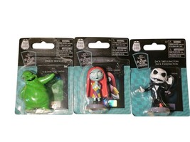Just Play NIGHTMARE BEFORE CHRISTMAS Mini Figures With Bonus Cards Set Of 3 - $145.97 MXN
