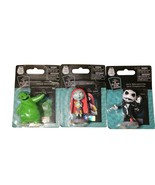 Just Play NIGHTMARE BEFORE CHRISTMAS Mini Figures With Bonus Cards Set Of 3 - $145.36 MXN