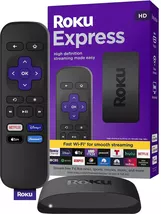 Roku - Express | Streaming Media Player with Standard Remote (no TV cont... - $371.45 MXN