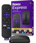 Roku - Express | Streaming Media Player with Standard Remote (no TV controls) - $20.00