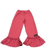 Matilda Jane Girls Coral Large Ruffle Pants Size 10 NWT - $26.94 CAD