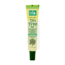 VIA Natural Ultra Care Tea Tree Oil Concentrated Natural Oil 1.5oz - Pro... - $16.99