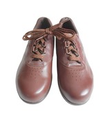 NWOB SAS Women&#39;s Brown Size 7W Shoe Tie Tri-pad comfort Free Time Sneaker - $127.99