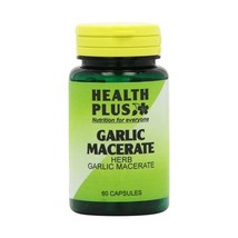 Health Plus Garlic Macerate 530mg Digestive Health Plant Supplement - 60... - £21.59 GBP