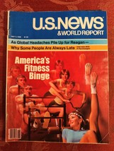 U S NEWS World Report Magazine May 3 1982 America&#39;s Fitness Binge! - $14.40