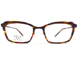 Jean Lafont Eyeglasses Frames CAMILLE 6037 Purple Brown Blue Tortoise 51-18-134 - £262.22 GBP