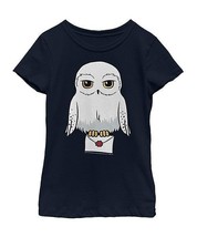 MSRP $17 Fifth Sun Harry Potter Navy Anime Hedwig Mail Tee Navy Size XS NWOT - £4.28 GBP