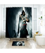 Assasin's Creed 2 Shower Curtain Bath Mat for Bathroom Decorative Waterproof - $22.99 - $34.99