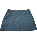 Eddie Bauer Skorts Womens 16 Gray Blue Skirted Shorts Activewear Outdoor... - $16.13 CAD