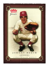 2004 Fleer Greats of the Game #35 Johnny Bench Cincinnati Reds - £2.35 GBP