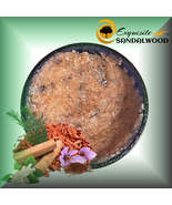 EXQUISITE SANDALWOOD™ Herbal Cleansing Exfoliating Himalayan &amp; Sea Salt ... - $14.99+