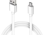 10Ft Long Android Charger Cable Fast Charge,Usb To Micro Usb Cable White... - $12.99
