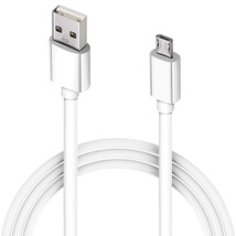 10Ft Long Android Charger Cable Fast Charge,Usb To Micro Usb Cable White... - £10.18 GBP