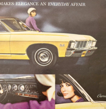 1966 Chevrolet 67 Chevy Caprice Advertisement Automobilia Vintage DWJJ11 - $560.27 MXN