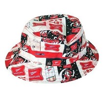 Miller High Life Bucket Hat Red - £23.58 GBP