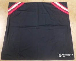 Native American Shawl Child&#39;s Girl&#39;s Black Patchwork HandMade 41&quot; x 59&quot;  - $26.72