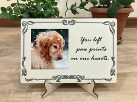 Loss of dog frame, dog loss / Memorial photo frame / pets loss / loss of pet /lo - £27.18 GBP