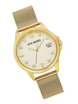 Unisex Date Function Mesh Bracelet Watch - £216.81 GBP