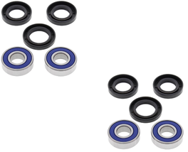 Bronco Front Wheel Bearings &amp; Seals For 1985-1988 Kawasaki KLF185 Bayou ... - $25.90