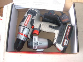 Craftsman Bolt-On 20V max. 46133. Power handle, Drill-driver, Impact &amp; Battery.  - £170.23 GBP