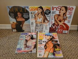 Lot of 4 Ariana Grande Magazines: Vogue, Cosmopolitan, Teen Vogue - £57.93 GBP