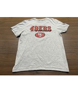 San Francisco 49ers Men’s Gray NFL Football T-Shirt - Fanatics - Medium - $14.99