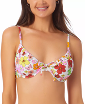 Bralette Bikini Top Underwire Floral Print Juniors Xl California Waves $19 -NWT - £7.08 GBP