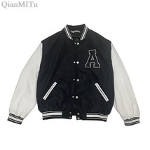 Er jackets for women streetwear baseball uniform oversized coat jackets and coats loose thumb200