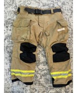 Lion Janesville 42 x 28 Firefighter Turnout Bunker Gear PANTS Brown 2013... - £77.84 GBP