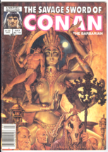 Marvel MagazineTHE SAVAGE SWORD OF CONAN #114 July - £5.53 GBP