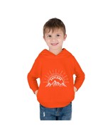 Toddler Pullover Fleece Hoodie: Explore Mountains Design - £25.40 GBP