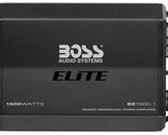 BOSS Audio Systems Elite BE1500.1 Monoblock Car Amplifier - 1500 Watts, ... - £85.65 GBP