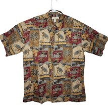Tori Richard Cotton Lawn Hawaiian Shirt - Men&#39;s Large - £23.35 GBP