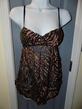 Victoria's Secret Very Sexy Cheetah Print Sheer Lingerie Size M EUC - $25.20