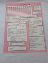 Avalon Hill Squad Leader 2nd Edition Quick Reference Data Card - €6,04 EUR