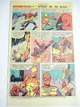 1979 Color Ad Spider-Man Hotshot on the Block Hostess Twinkies - £6.31 GBP