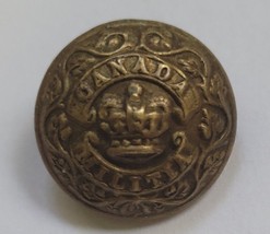 Antique Canada Militia Button Maker Smith &amp; Wright Birmingham 3/4&quot; - £7.95 GBP