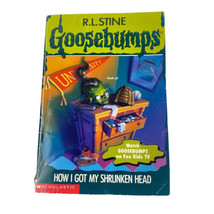 Goosebumps How I Got My Shrunken Head R. L. Stine Book #39 Scholastic 1996 - £3.88 GBP