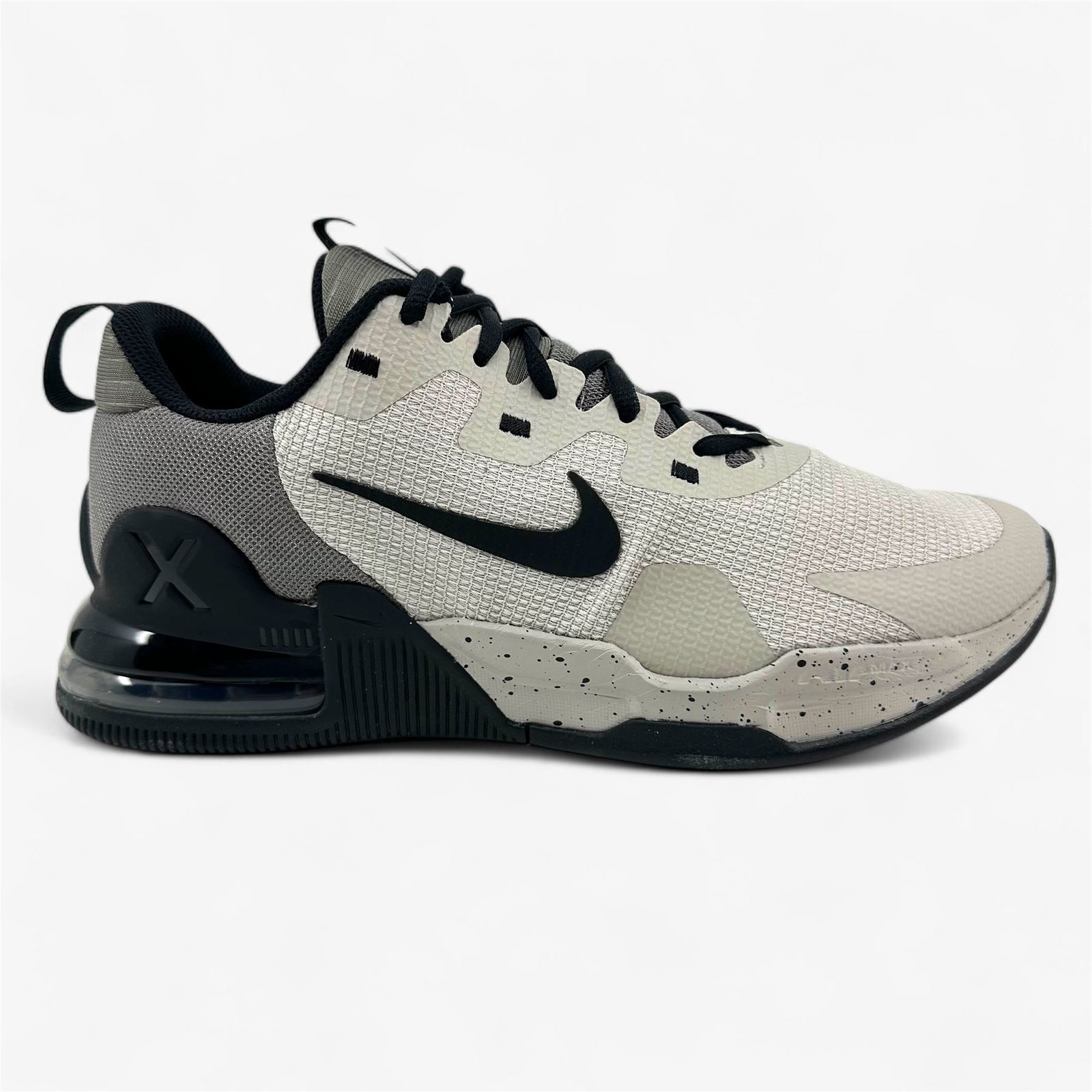 Nike Air Max Alpha Trainer 5 Light Iron Ore Black Pewter Mens Size 8.5 Sneaker