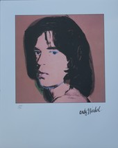 Andy Warhol Lithograph Mick Jagger - £776.26 GBP