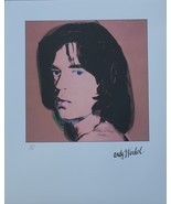Andy Warhol Lithograph Mick Jagger - $1,150.00