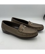 SAS Metro Bronze Slip On Leather Moccasin Toe Loafers - Women&#39;s Size 11 M - $505.53 MXN