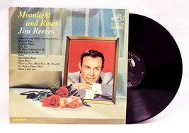 VINTAGE Jim Reeves ‎– Moonlight And Roses LP Vinyl Record Album LPM-2854 - £22.17 GBP